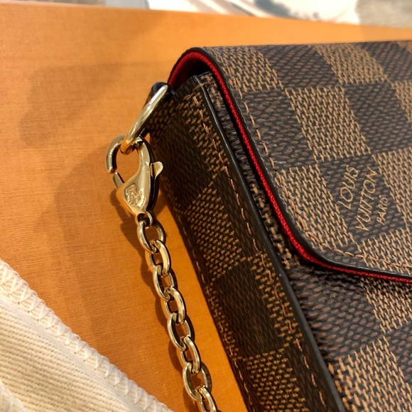 Louis Vuitton felicie pochette damier ebene - Picture 8 of 16